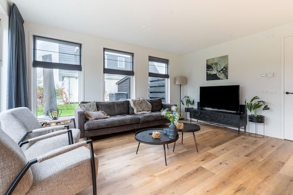 Woonkamer - Vakantiehuis op Texel bij de Zee in De Koog Texel (4)