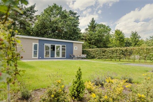 Buitenkant - Gezellig chalet met tuin in Rijssen (5)