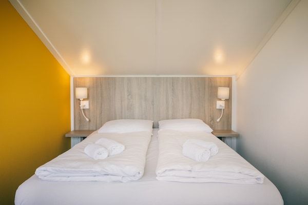 Slaapkamer - Vakantiehuis bij Noordwijk Strand in Noordwijkerhout (4)