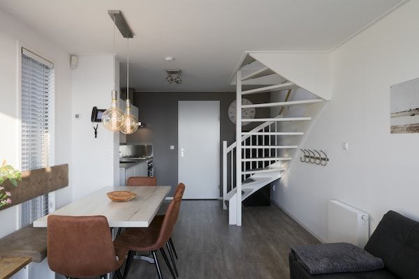 Woonkamer - Strandhuis in Hoek van Holland aan Zee in Hoek Van Holland (3)