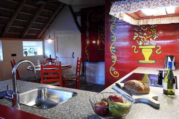 Keuken - Boerderij in Staphorst met sauna in Rouveen (4)