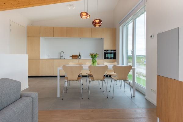 Keuken - Villa aan Veerse Meer met Uitzicht in Kamperland (2)