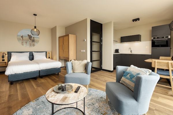 Woonkamer - Appartement in Egmond aan Zee in Egmond aan zee (1)