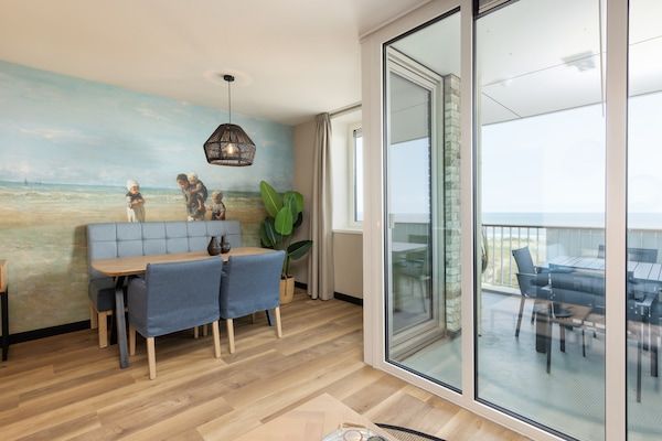 Woonkamer - Appartement in Egmond aan Zee bij Strand in Egmond aan zee (3)