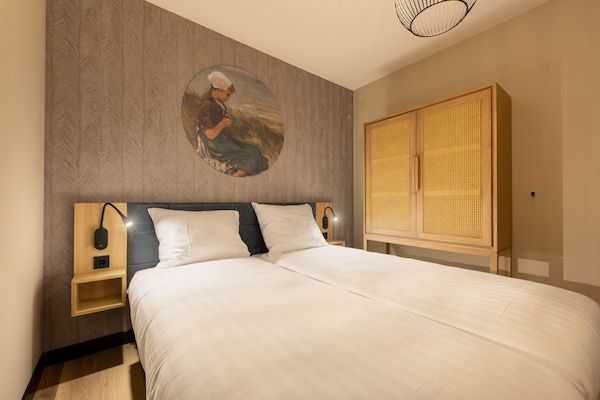 Slaapkamer - Appartement in Egmond aan Zee bij Strand in Egmond aan zee (5)