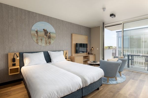 Slaapkamer - Studio in Egmond aan Zee bij het Strand in Egmond aan zee (3)