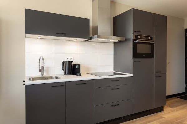 Keuken - Studio in Egmond aan Zee bij het Strand in Egmond aan zee (2)