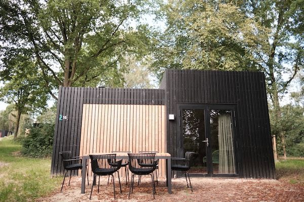 Buitenkant - Prachtige lodge in Gulpen met geweldig uitzicht in Gulpen (1)