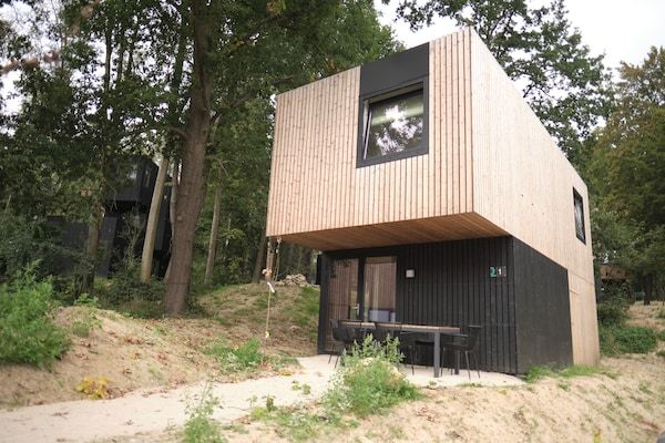 Buitenkant - Ruime lodge in Gulpen in Gulpen (1)