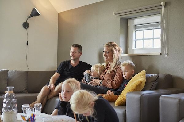 Woonkamer - Boerderij in Limburg met Sauna & BBQ in Roggel (2)