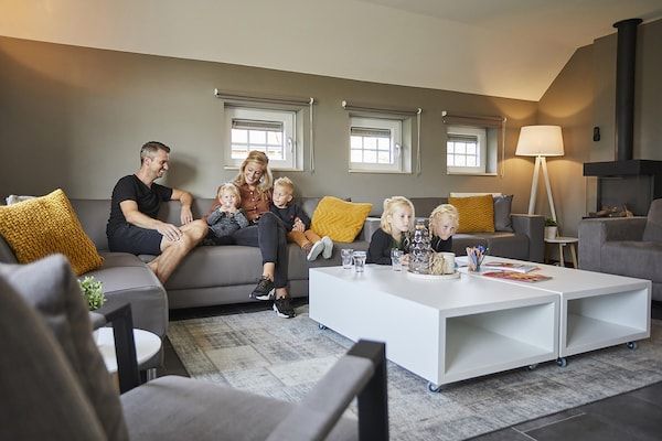 Woonkamer - Boerderij in Limburg met Sauna & BBQ in Roggel (2)