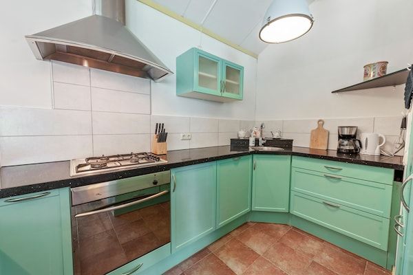 Keuken - Boerderij bij De Leijen Rivier in Eastermar (3)