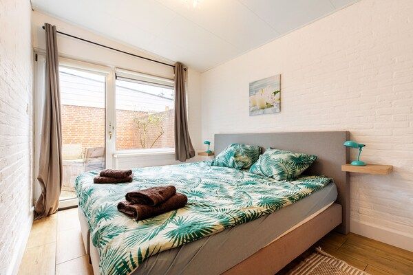 Slaapkamer - Vakantiehuis in Noordwijkerhout bij Meer in Noordwijkerhout (5)
