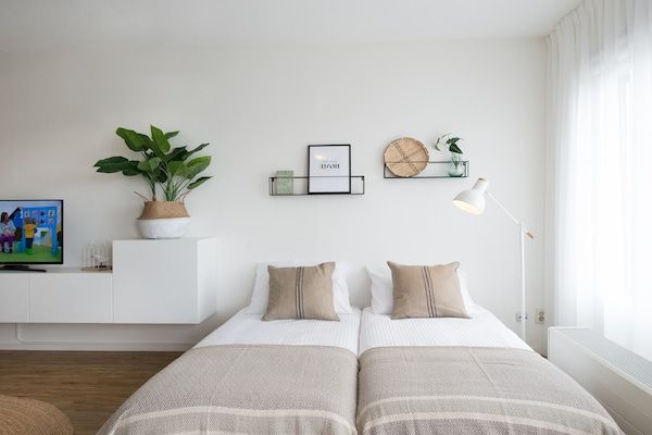 Slaapkamer - Appartement in Nederland bij het Strand in Den Haag (4)