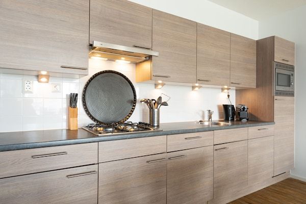 Keuken - Appartement in Nederland met Marina Uitzicht in Den Haag (3)