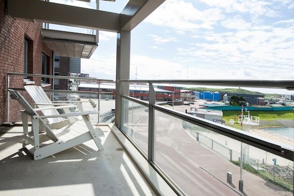 Buitenkant - Luxe appartement in Scheveningen Haven in Den Haag (5)