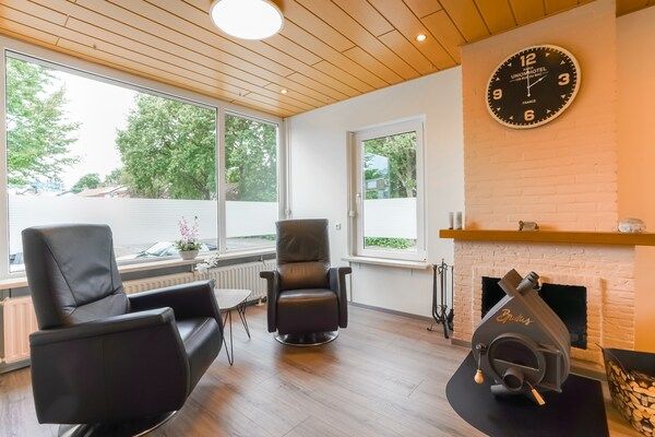 Woonkamer - Verblijf bij Tuin, Limburg in Kerkrade (2)