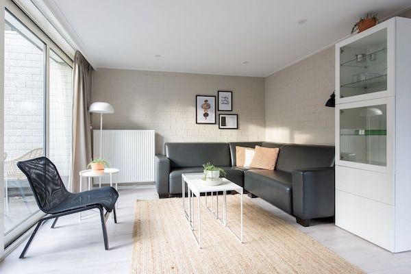 Woonkamer - Bungalow bij Veluwezand in Kootwijk (3)