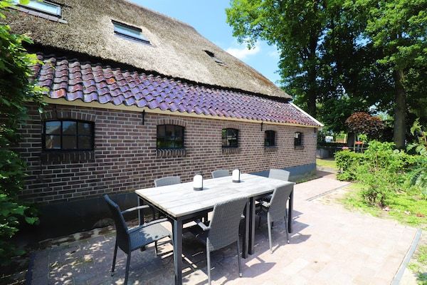 Tuin - Appartement in Nederland bij natuur in Dalerveen (4)