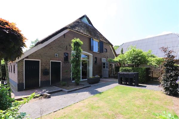 Tuin - Appartement in Nederland bij natuur in Dalerveen (1)