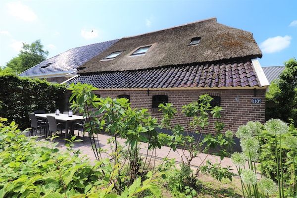 Tuin - Appartement in Nederland bij natuur in Dalerveen (3)