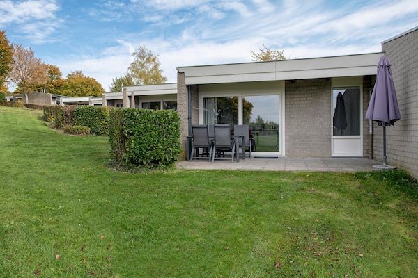 Buitenkant - Bungalow met sauna nabij Valkenburg in Walem (1)