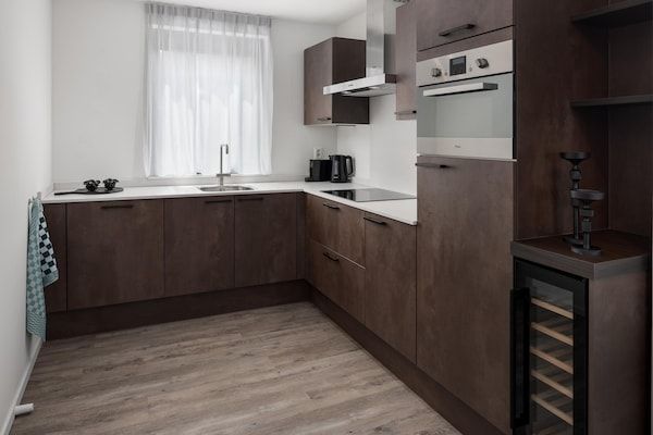 Keuken - Villa aan het Veerse Meer met Sauna in Wolphaartsdijk (3)