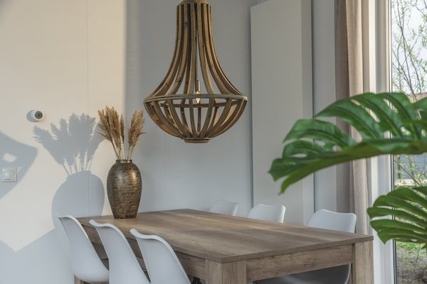 Eetkamer - Vakantiehuis in Overijssel met Tuinterras in Zuna (5)