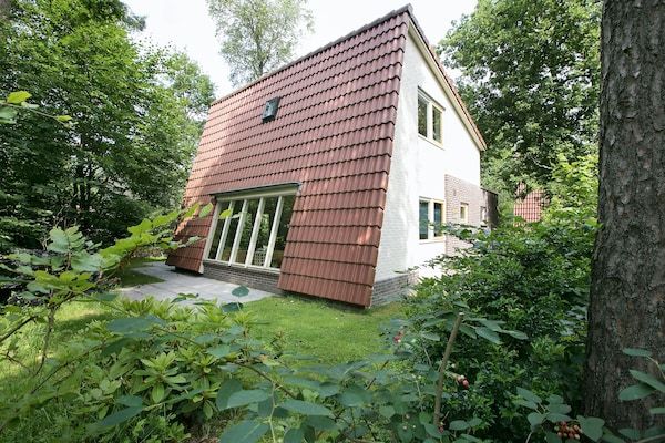 Buitenkant - Moderne Villa Nabij Veluwe in Hoenderloo (1)