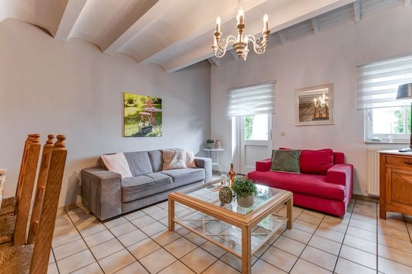 Woonkamer - Vakantiehuis in Ubachsberg met terras in Ubachsberg (1)