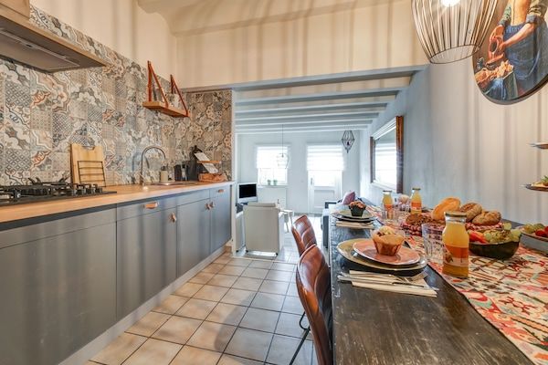 Keuken - Huisdiervriendelijke plattelandsvakantie in Voerendaal (4)