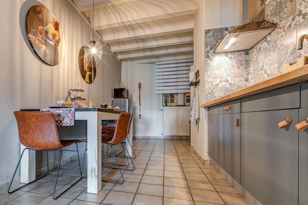 Eetkamer - Huisdiervriendelijke plattelandsvakantie in Voerendaal (3)