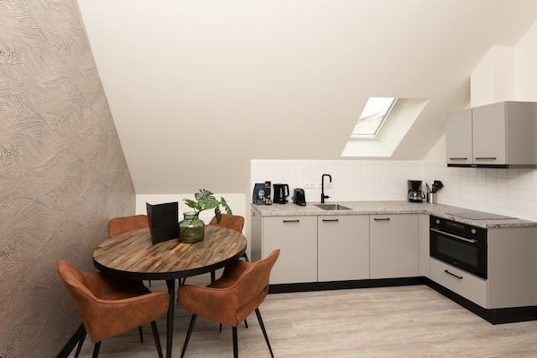 Keuken - Appartement in Renesse bij het Strand in Renesse (4)