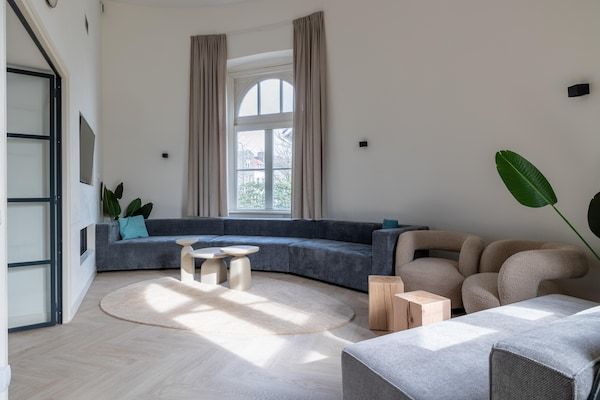 Woonkamer - Vakantiehuis in Vlissingen met Tuin in Vlissingen (1)