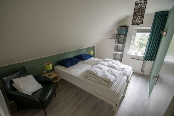 Slaapkamer - Vakantiehuis in Lemele bij natuurgebied in Overijssel (3)