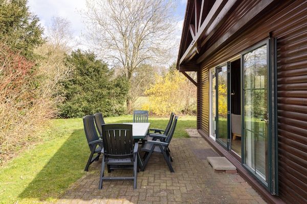 Terras - Bungalow in Veluwe bij Harderwijk in Putten (5)