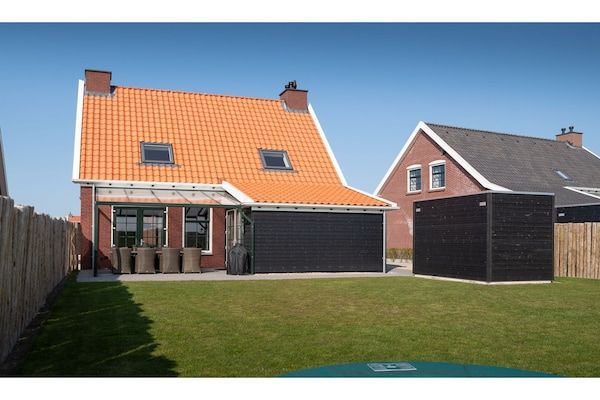 Buitenkant - Villa in Zeeland bij Schone Stranden in Colijnsplaat (1)
