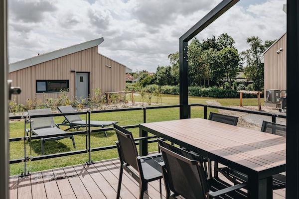 Terras - Huis met privézwembad in Verviers in Breskens (5)