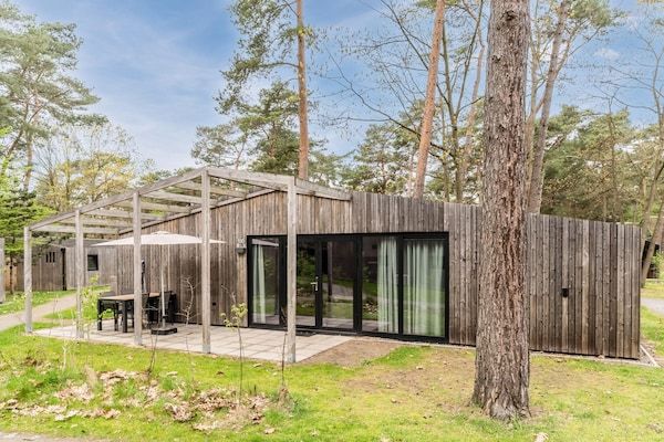 Buitenkant - Chalet nabij Eindhoven in groene omgeving in Mierlo (2)