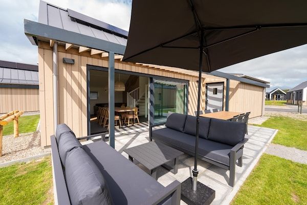 Terras - Villa in Breskens dicht bij het strand in Breskens (4)