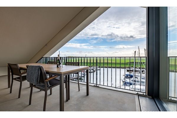 Terras - Adembenemend penthouse-uitzicht in Kamperland (5)