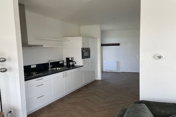 Keuken - Modern chalet met vaatwasser in Lathum in Lathum (3)