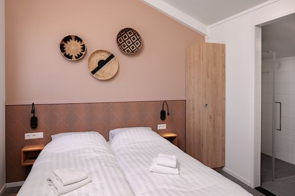 Slaapkamer - Vakantiehuis bij Noordwijk Strand in Noordwijkerhout (3)