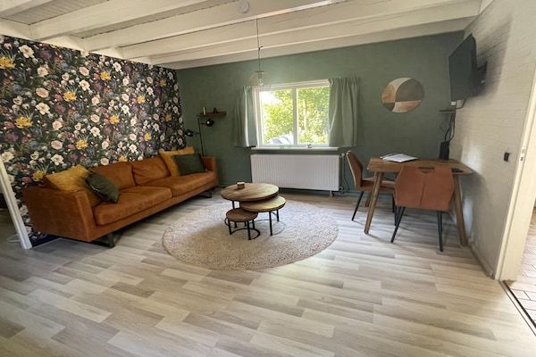 Woonkamer - Gezellig Vakantiehuis in Schoonloo in een heerlijke omgeving. in Schoonloo (2)