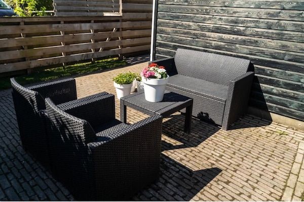 Terras - Modern comfort van dit huis in Paesens in Paesens (5)