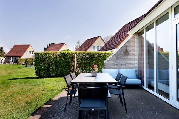 Tuin - Vakantiehuis in Groningen met zwembad in Groningen (5)