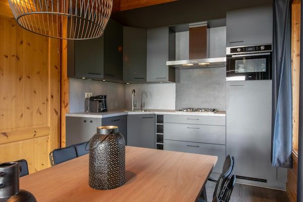 Keuken - Lodge aan het meer in rustige natuur Arcen in Arcen (4)