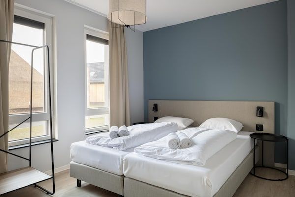 Slaapkamer - Vakantiehuis bij Noordzeestrand in Nieuwvliet (4)