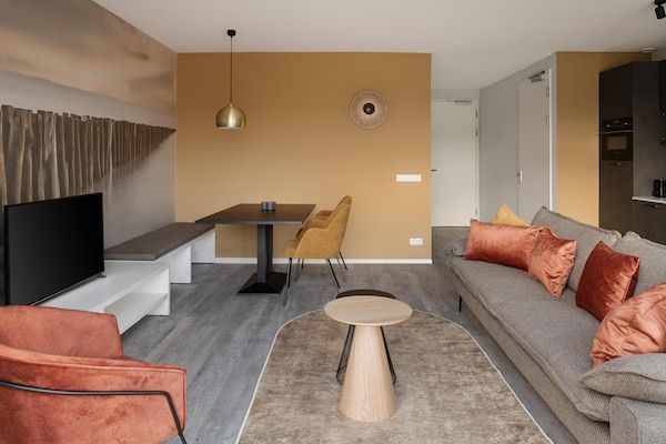 Woonkamer - Vakantiehuis in Nieuwvliet-Bad bij Strand in Nieuwvliet (3)