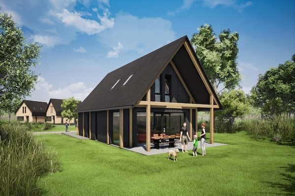 Buitenkant - Familievilla aan het strand in Nieuwvliet (1)